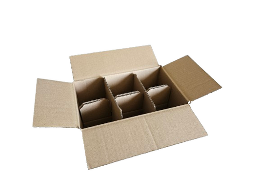 6er Gläserkarton 240 x 155 x 130 mm