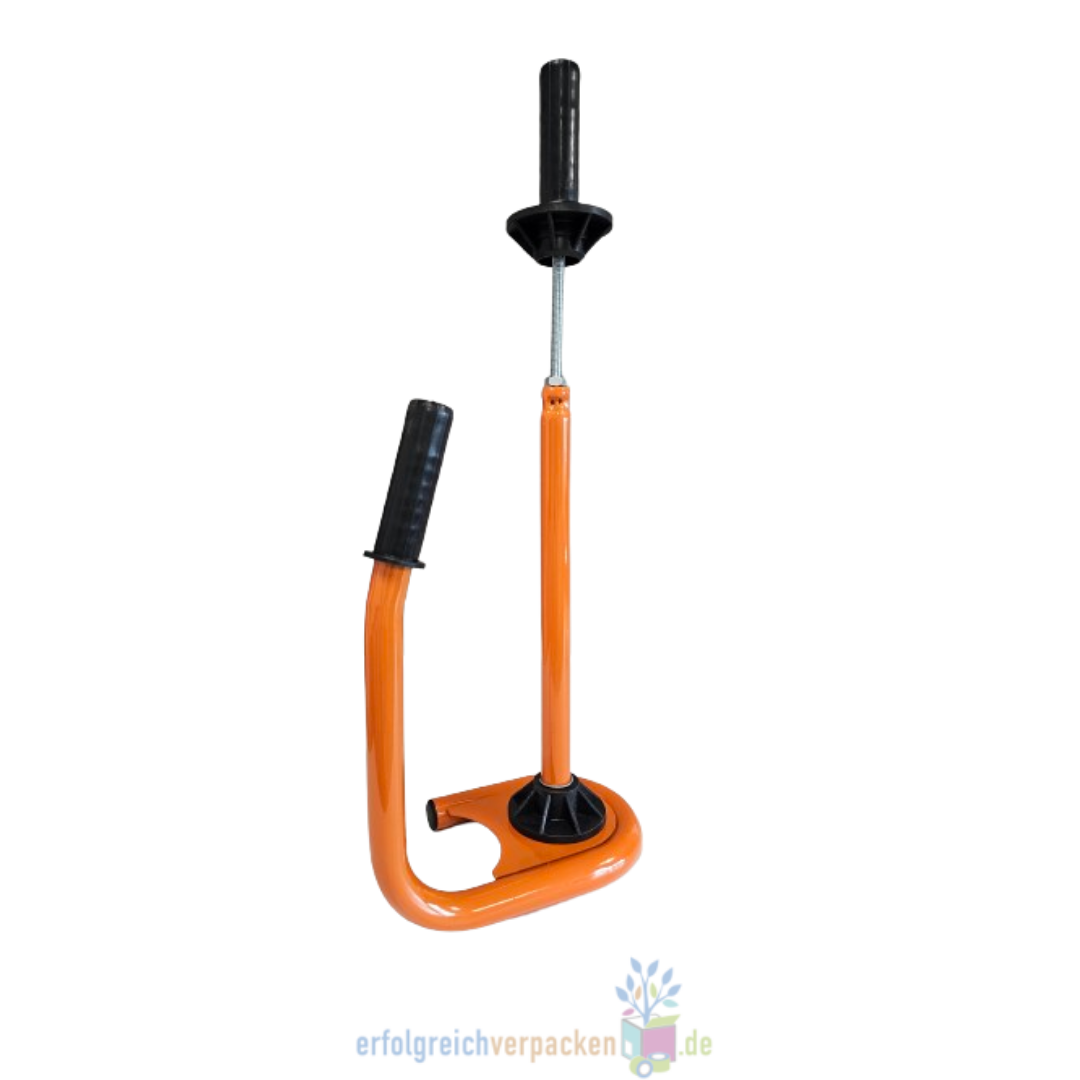 Premium Handabroller für Stretchfolie Metall